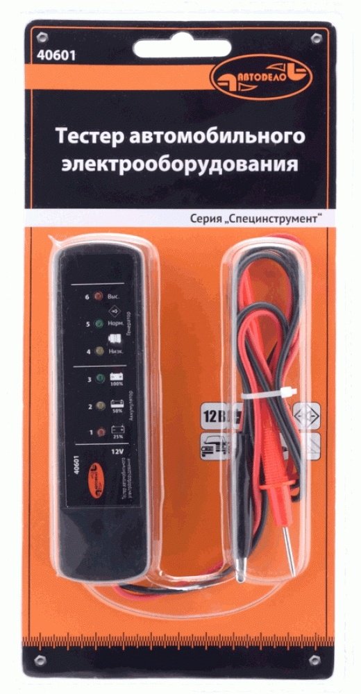 АвтоDело индикатор напряжения 40601, аналоговый купить,NaN