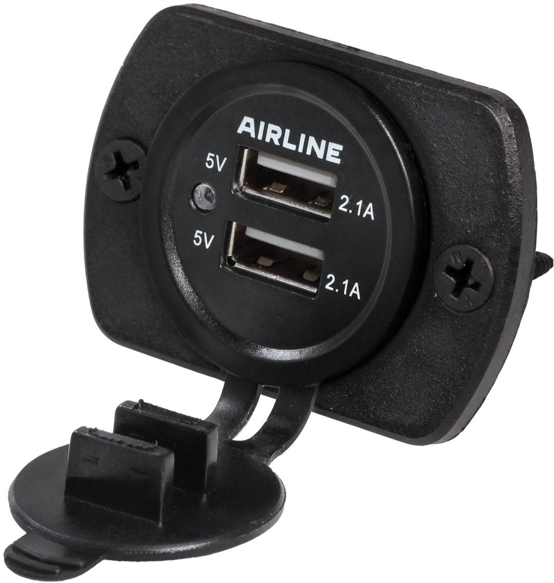 Разветвитель цельный AIRLINE ACS-2U-02 черный купить,NaN