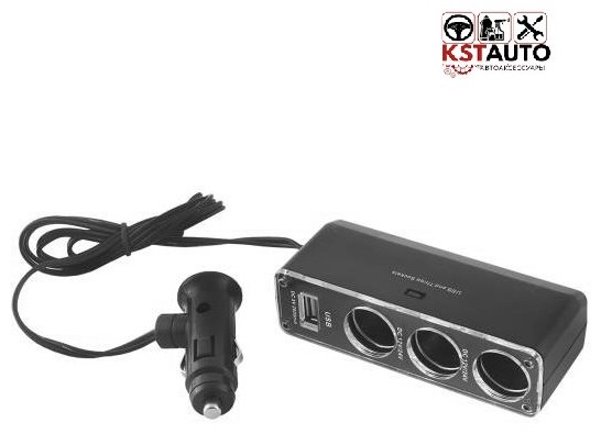 Разветвитель цельный Skyway S02301024 SKYWAY черный купить,NaN