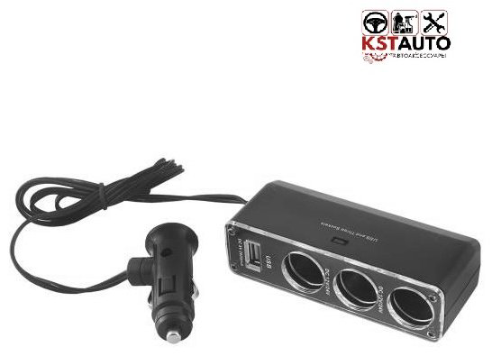 Разветвитель цельный Skyway S02301024 SKYWAY черный купить,NaN