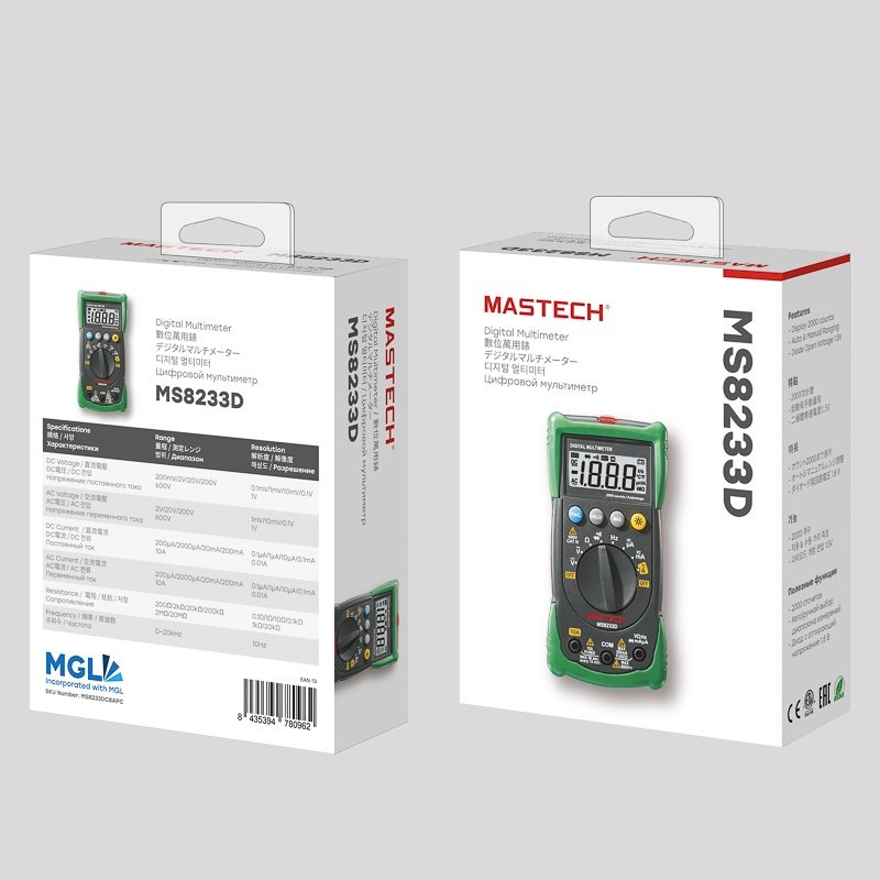Mastech мультиметр MS8233D, цифровой купить,NaN