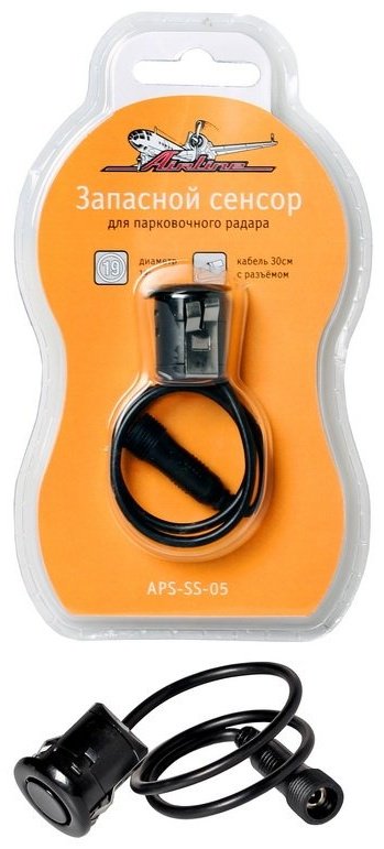 AIRLINE парктроник APS-SS-05 черный купить,NaN