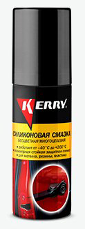 Смазка силиконовая KERRY KR9412 KERRY 0.75 л купить,NaN