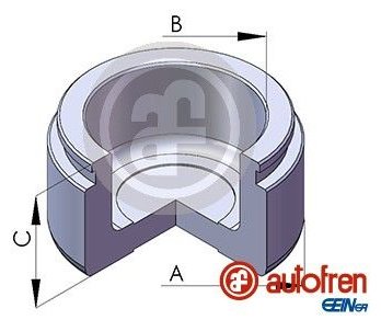 AUTOFREN Поршень, Корпус Скобы Тормоза D025439 купить,NaN