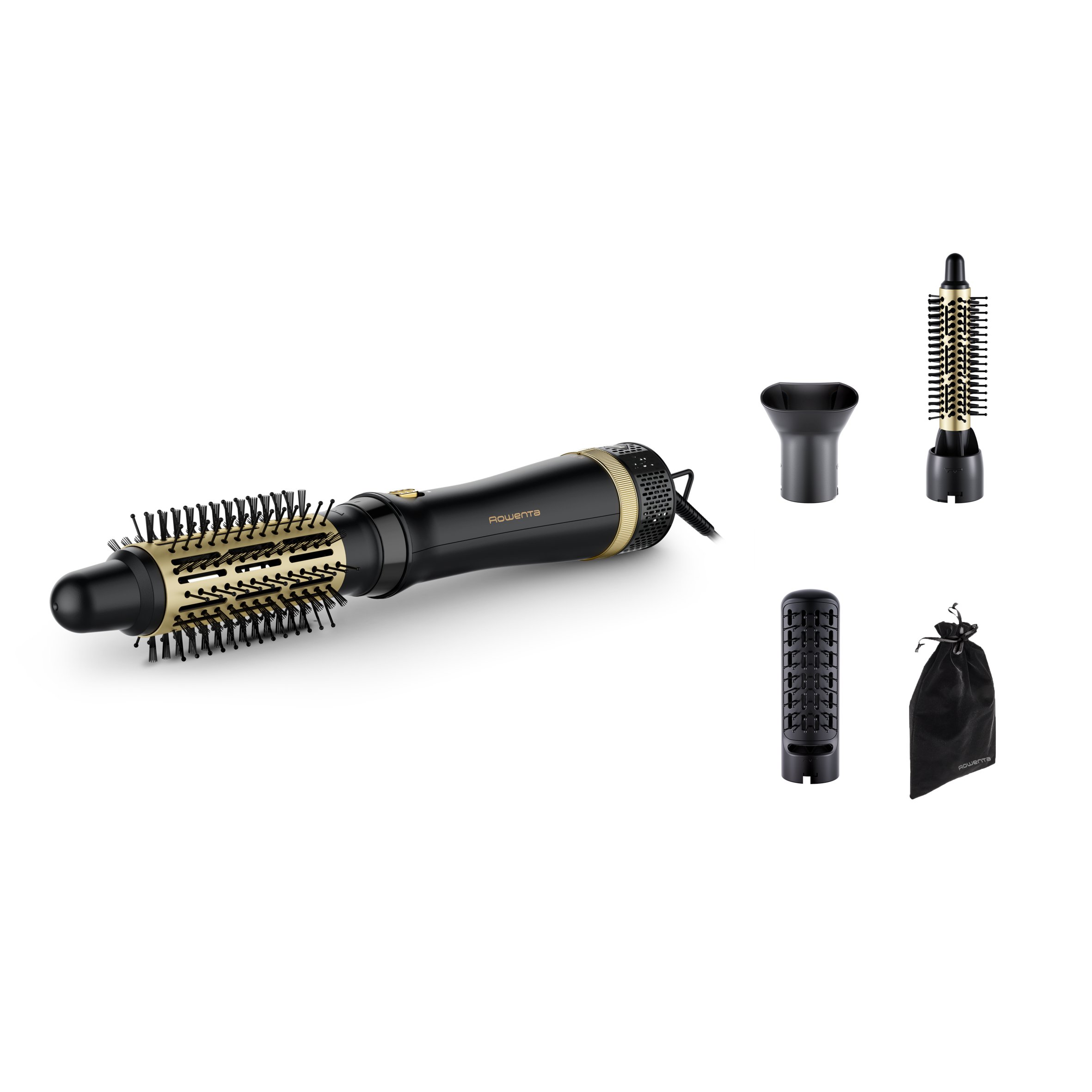 Фен-щетка Rowenta Express Style CF6330F0 черный купить,0