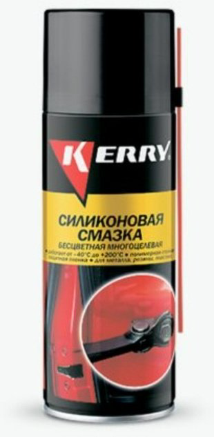 Смазка силиконовая KERRY KR-941-1 0.21 л купить,NaN