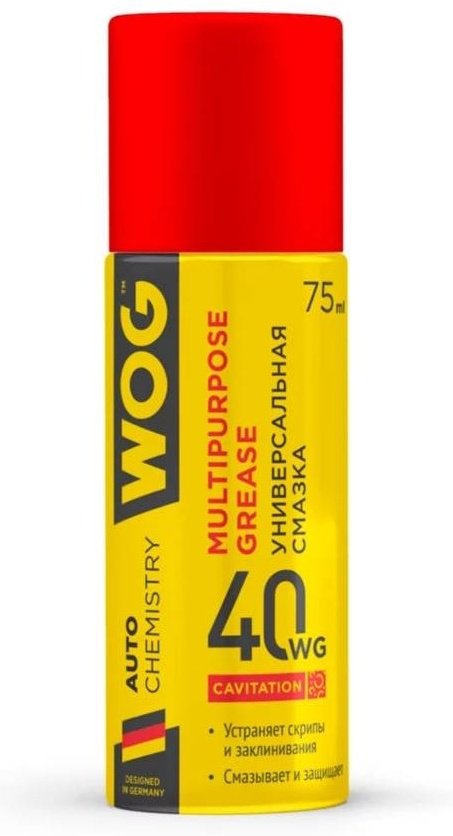 Смазка синтетическая WOG WGC0304 0.075 л купить,NaN