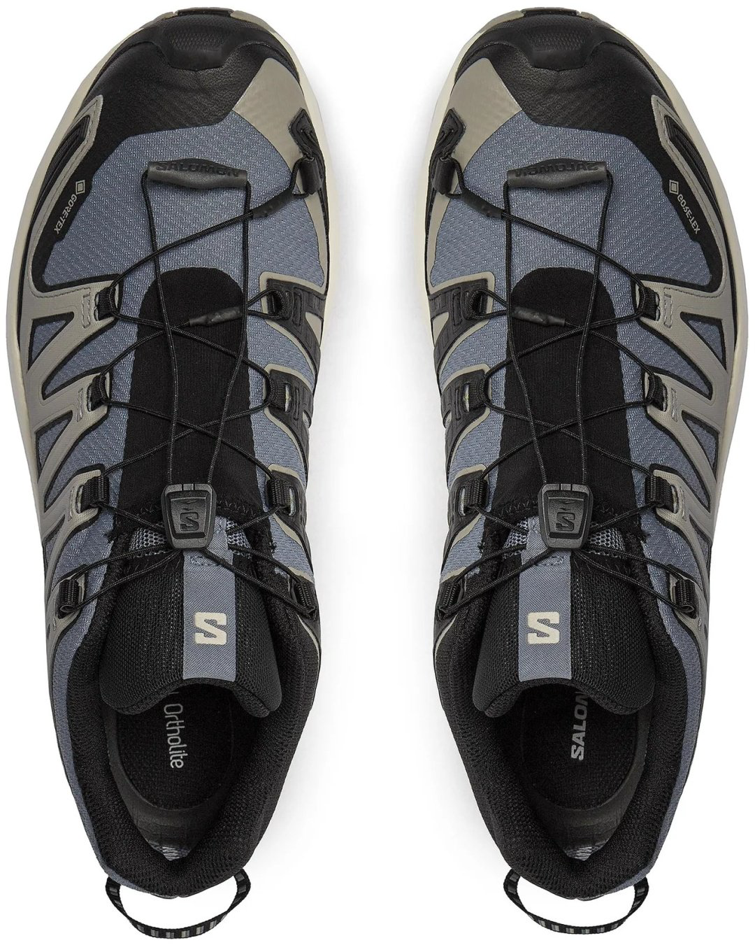 Треккинговые кроссовки Salomon серый купить,NaN