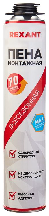 REXANT пена 89-0911, 1000 мл 1 шт купить,NaN