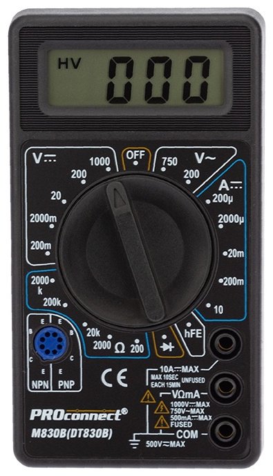 PROconnect мультиметр M830B 13-3011, цифровой купить,NaN