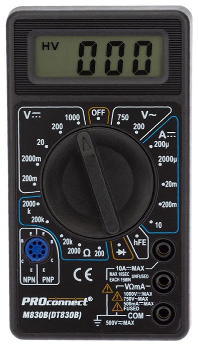 PROconnect мультиметр M830B 13-3011, цифровой купить,NaN