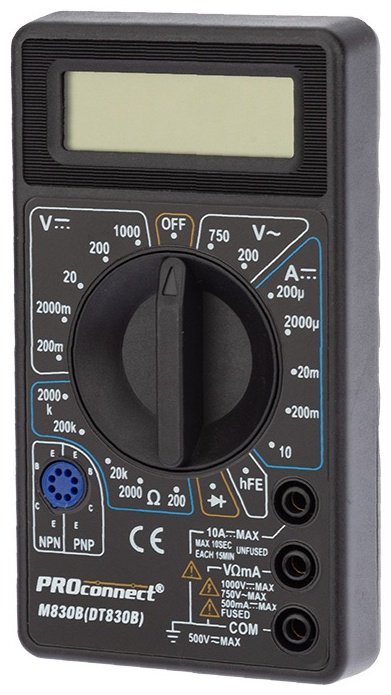 PROconnect мультиметр M830B 13-3011, цифровой купить,NaN
