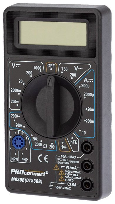 PROconnect мультиметр M830B 13-3011, цифровой купить,NaN