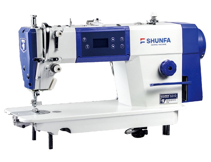 Швейная машина Shunfa S310 бело-синяя
