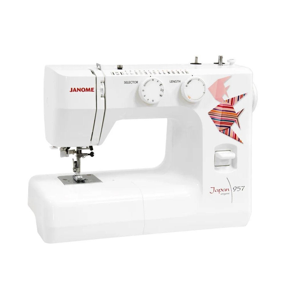 Швейная машина Janome Japan 957 белая купить,NaN