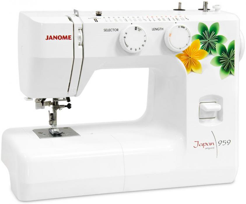 Швейная машина Janome Japan 959 белая купить,NaN