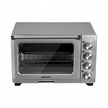 Мини-печь Redmond RO-5701 серебристая - ForteMarket Мини-печь Redmond RO-5701 серебристая купить,0