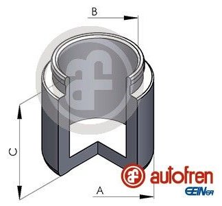 AUTOFREN Поршень, Корпус Скобы Тормоза D025128 купить,NaN