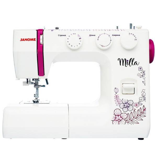 Швейная машина Janome Milla белая купить,NaN