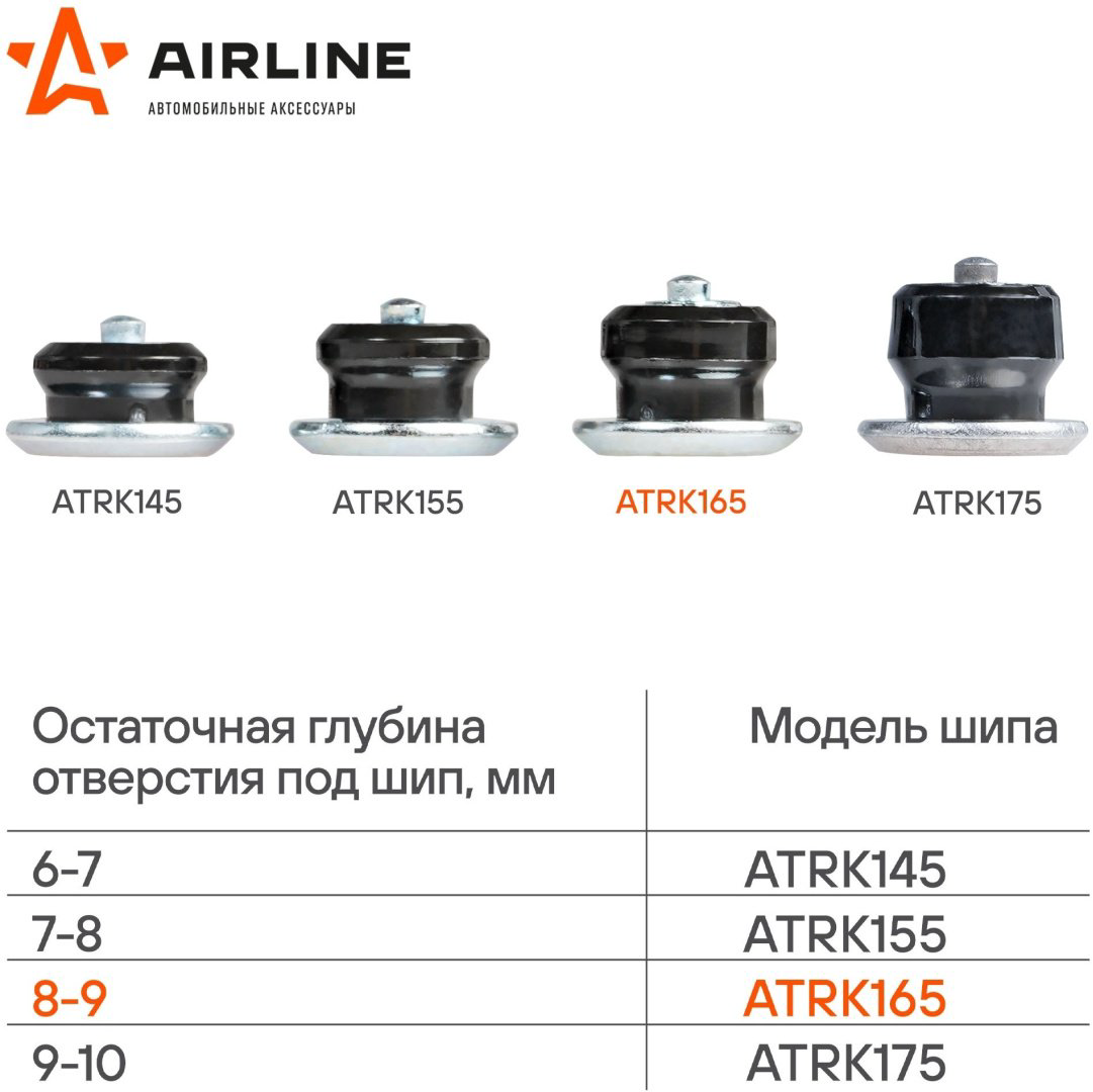 AIRLINE набор для ремонта шин ATRK165 купить,NaN