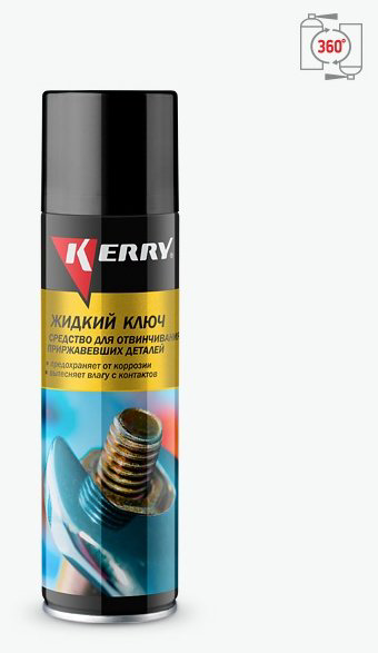 Смазка силиконовая KERRY KR-940 0.335 л купить,NaN