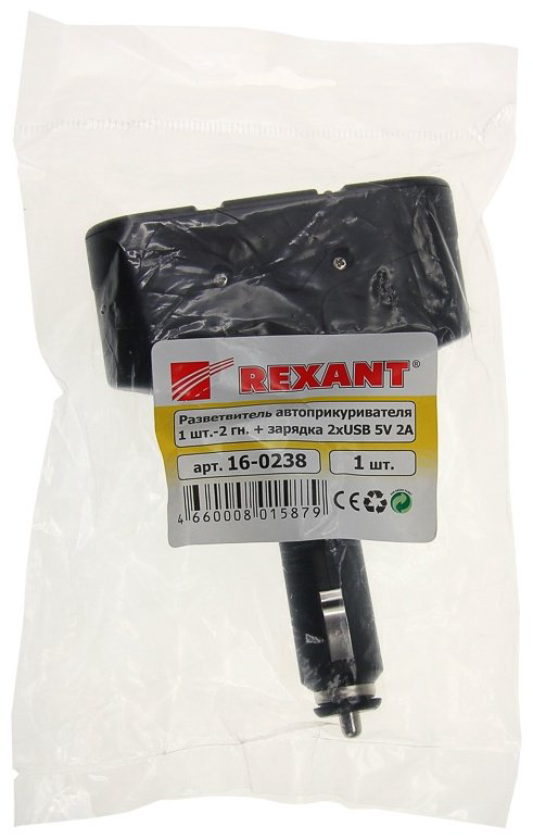 Разветвитель шарнирный REXANT 16-0238 черный купить,NaN