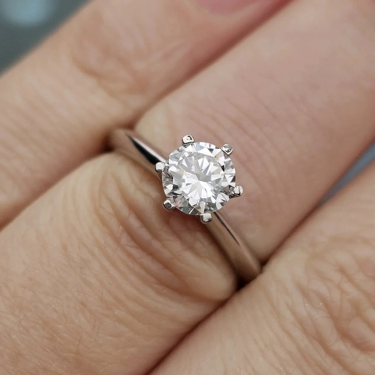 Кольцо Deimantas 116133930 GIA 0,70Сt SI1/D VG 16р купить,NaN