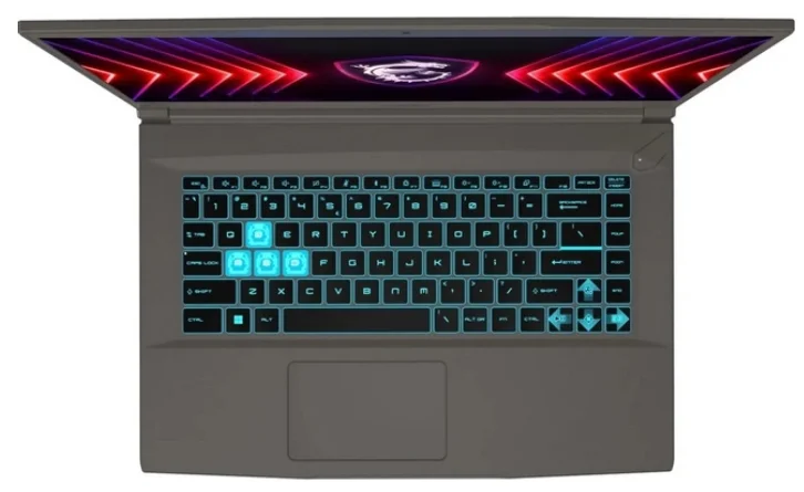 Ноутбук MSI Thin 15 B12UCX-2055XKZ 9S7-16R831-2055 15.6" Grey