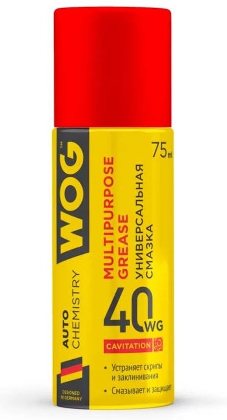 Смазка синтетическая WOG WGC0329 0.075 л купить,NaN