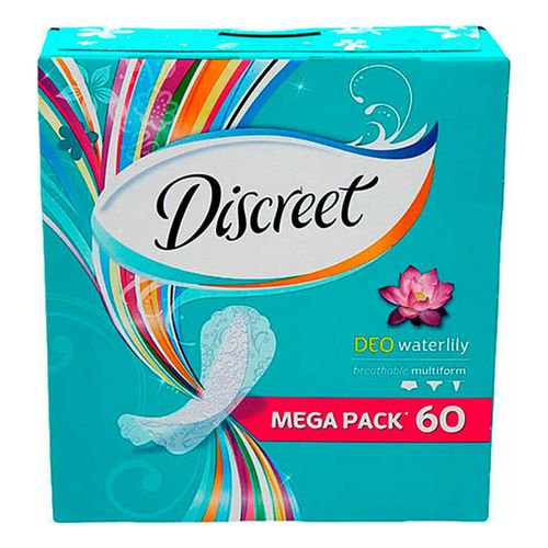 Прокладки ежедневные Discreet Deo Водяная Лилия 60шт