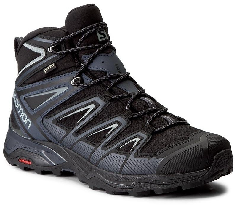 Salomon X Ultra 3 Mid GTX 398674 черный купить,NaN