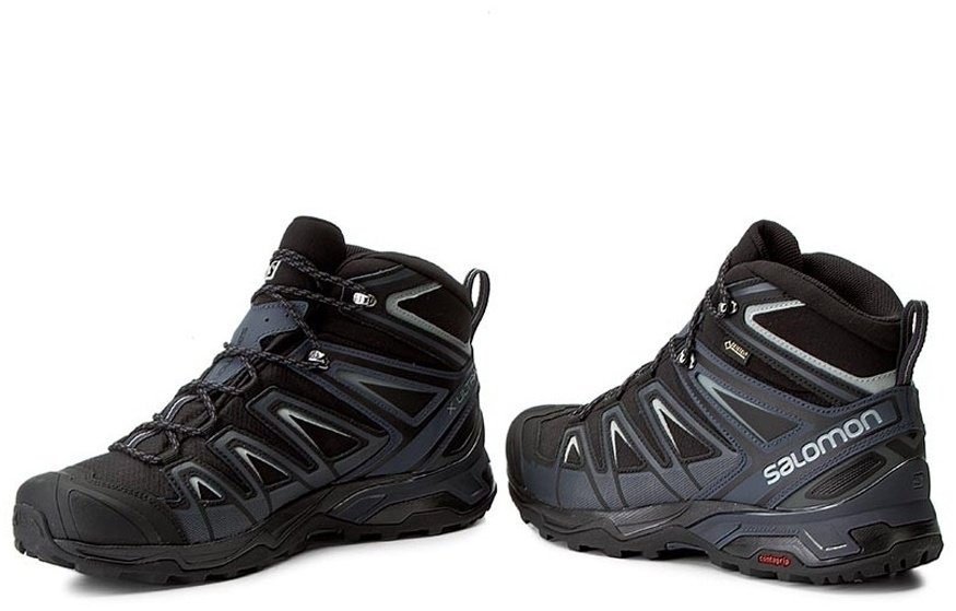 Salomon X Ultra 3 Mid GTX 398674 черный купить,NaN