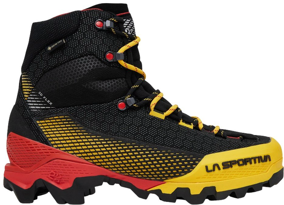 Треккинговые ботинки La Sportiva желтый, черный купить,NaN