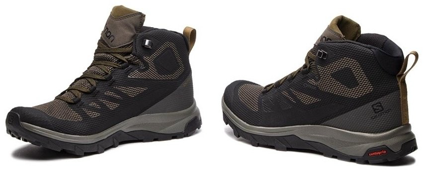 Salomon Outline mid GTX 404763 черный купить,NaN