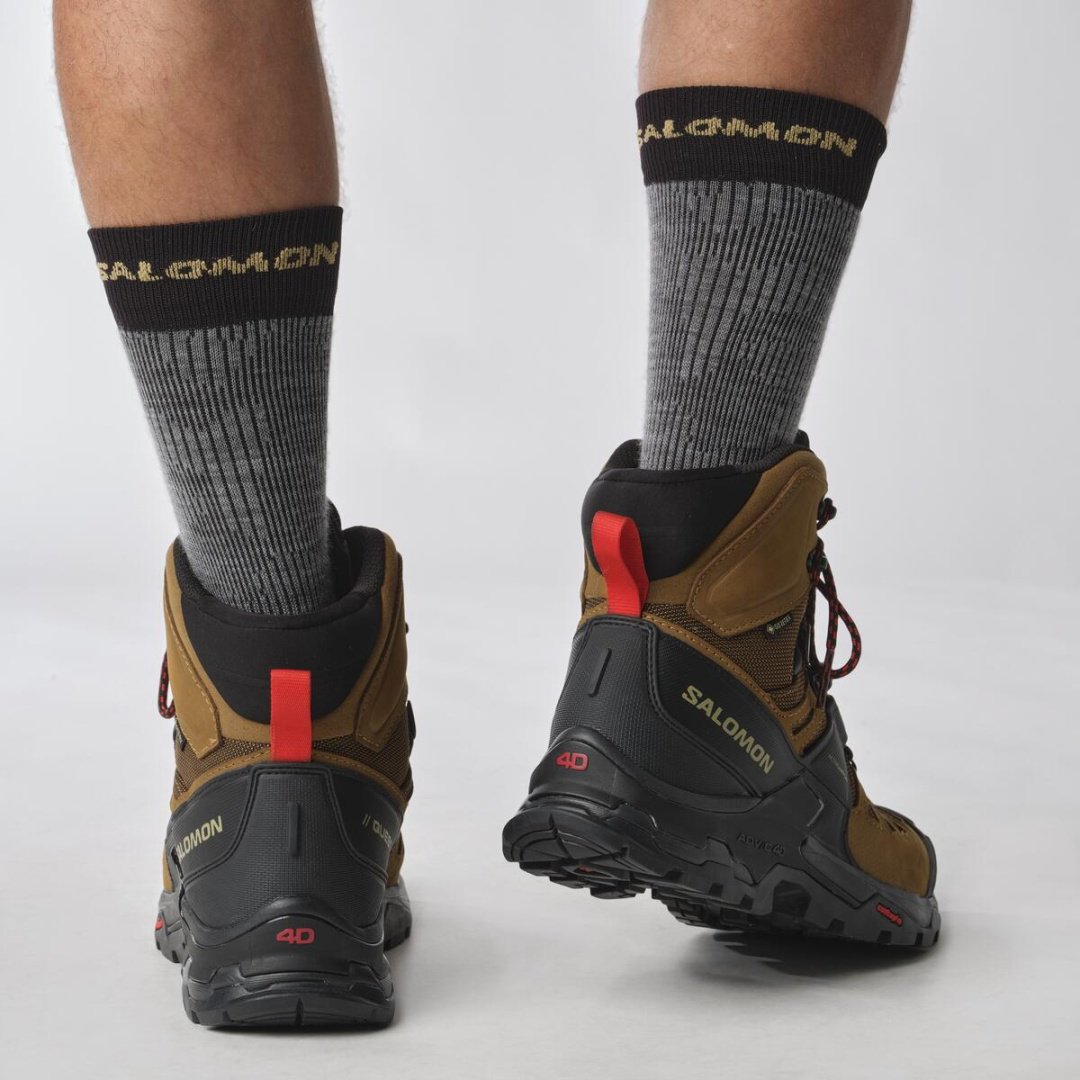 Треккинговые ботинки Salomon 471564 коричневый купить,NaN