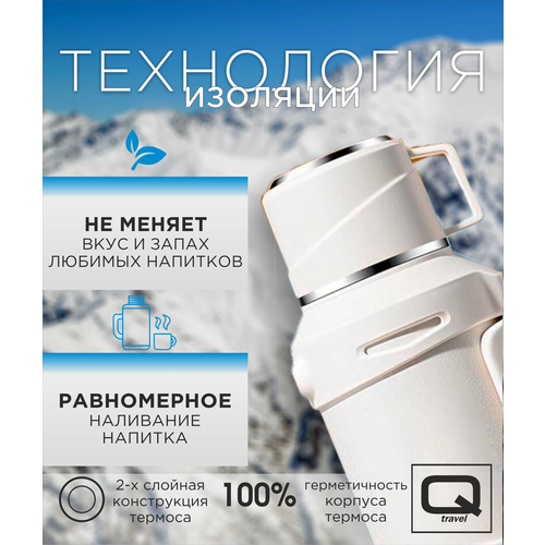 Термос Q Travel QT3200 3.2 л белый