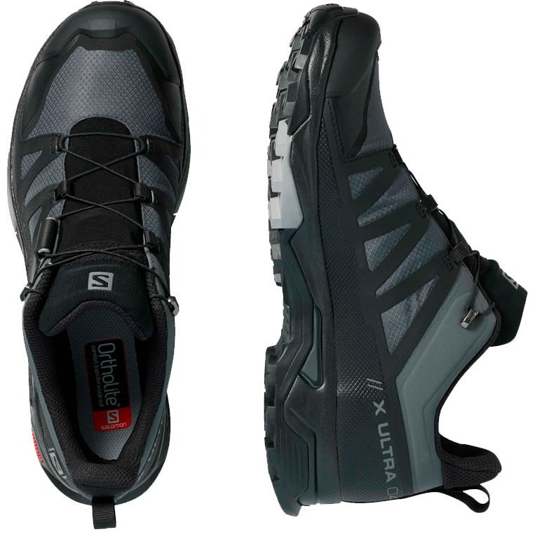 Треккинговые кроссовки Salomon черный купить,NaN