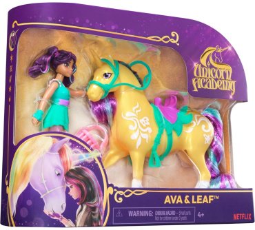 Набор Кукла и единорог Ava/Leaf Unicorn Academy 6071175/3