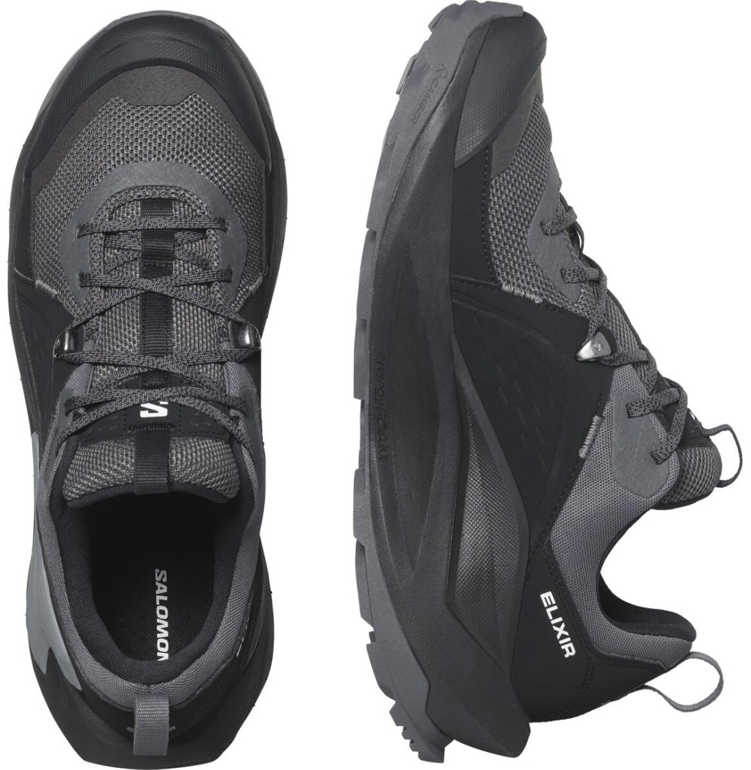 Треккинговые кроссовки Salomon черный купить,NaN