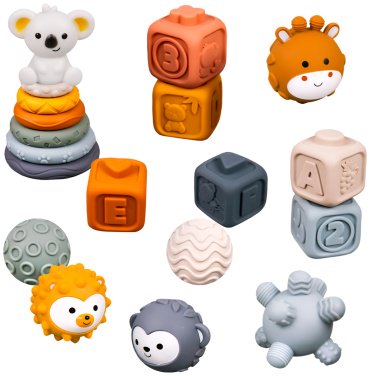 Кубики Konig Kids Коала резина