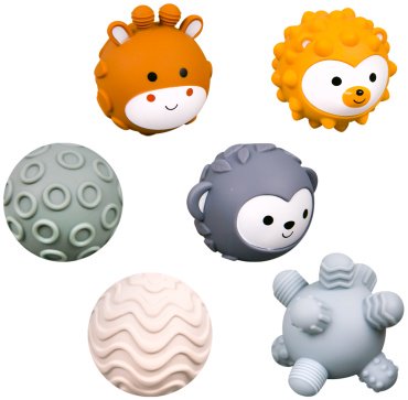 Кубики Konig Kids Коала резина