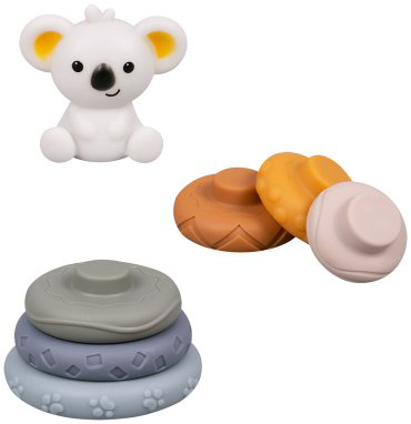 Кубики Konig Kids Коала резина купить,NaN