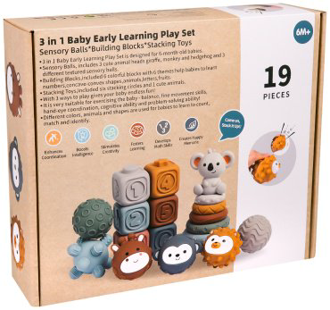 Кубики Konig Kids Коала резина купить,NaN