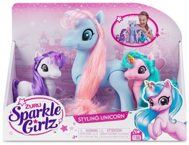 Набор СЕМЬЯ ЕДИНОРОГОВ Sparkle Girlz 100373
