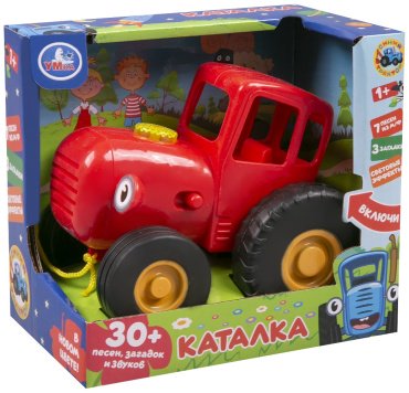 Каталка Синий трактор Трактор пластик - ForteMarket Каталка Синий трактор Трактор пластик купить,0