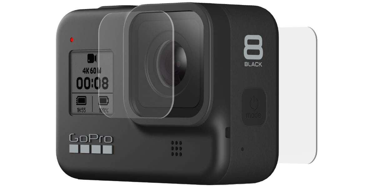 Защитные стекла для ЖК экрана Hero8 GoPro AJPTC-001 прозрачные купить,NaN