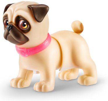 Интерактивная игрушка Pets Alive Мопс бежевый купить,0