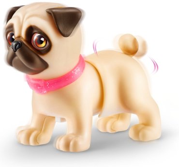 Интерактивная игрушка Pets Alive Мопс бежевый купить,0