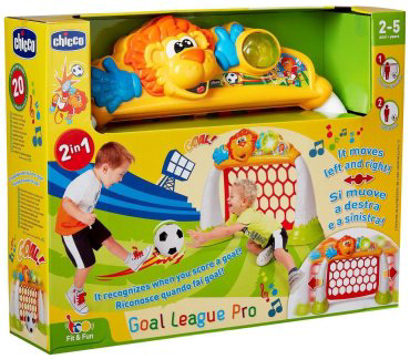 Chicco Музыкальный Футбол Dribbling Goal League Fit&Fun