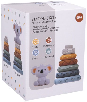Пирамидка Konig Kids Коала мультиколор купить,NaN